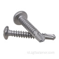 DIN7504K Stainless Steel 304 Eksternal Hexagon Flange Face -tapping Screw